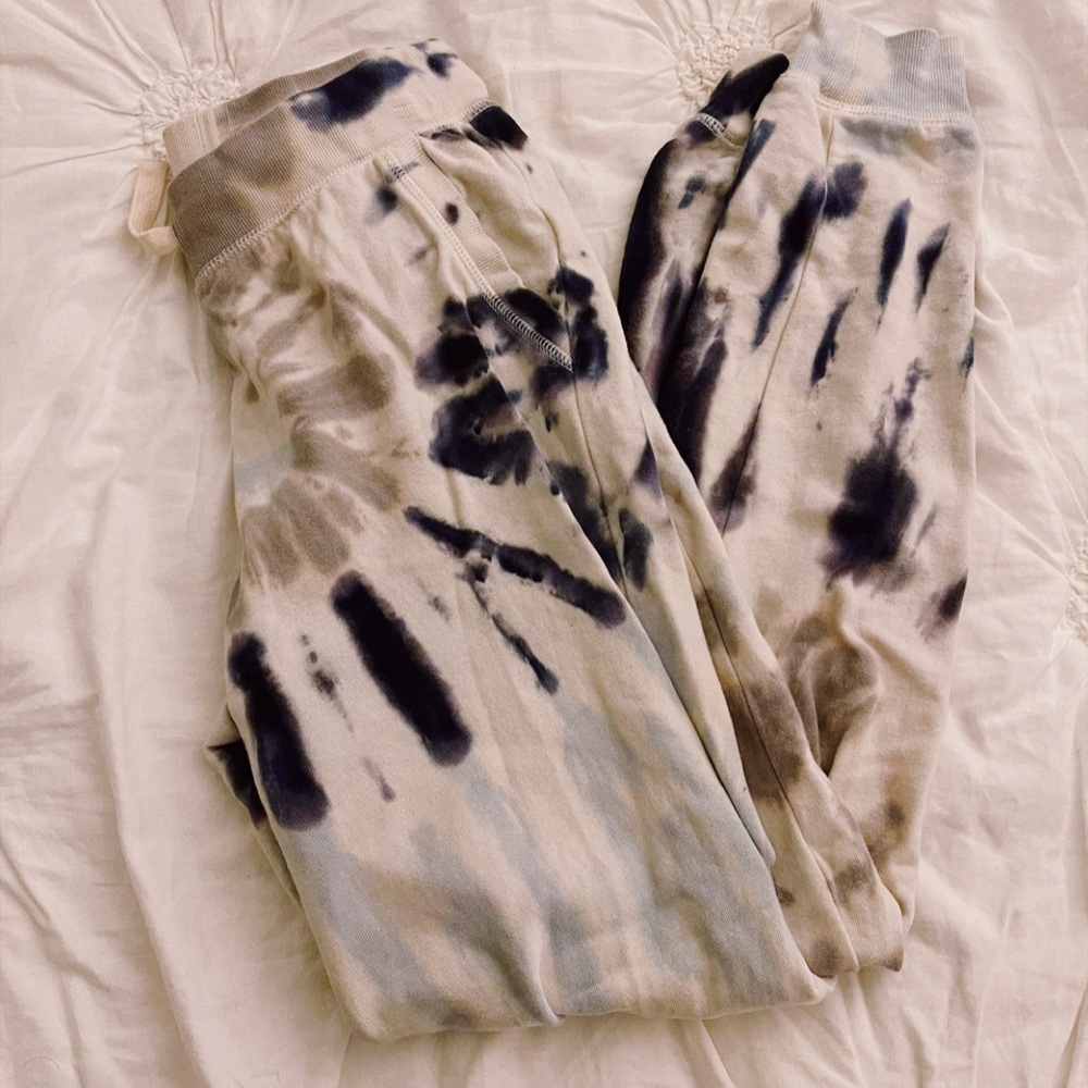 Tie dye sweat pants